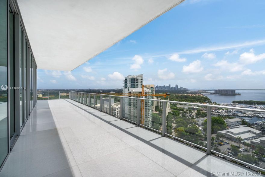 LOOK NO FURTHER, NEVER LIVED IN, THE BEST OF THE BEST! ENJOY LIVING IN THE GRVE AT GRANDBAY. THE GROVE AT GRANDBAY IS AN ARCHITECTUAL MASTER PIECE WINNER OF 5 ARCHITECTUAL AWARDS. 2001 SOUTH IS LCATED IN THE SOUTH TOWER WITH ONLY 40 RESIDENCES TOTAL. THIS RESIDENCE OFFERS OVER 5,000 SQ FT OF LIVING. 5 BEDROOMS/ 6 BATH, OPEN TIER APPLAINCES, HUGE ENTERTAINMENT SPACES WITH TREMENDOUS TERRECES WITH A SUMMER KITCHEN, 12 FT CEILINGS, DIRECT WATER VIEWS OF BISCAYNE BAY, MIAMI SKYLINE & COCONUT GROVE WITH A NE EXPOSURE. LOCATED IN THE HEART OF COCONUT GROVE,WALK, BIKE OR JOG TO ALL THE FINEST CAFES, RESTUARANTS SHOPPING, MOVIES.