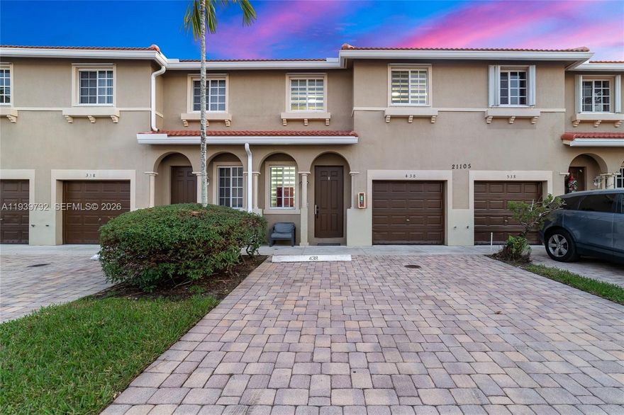 Beautifully updated 4-bedroom, 2.5-bath townhome in the gated Majorca Isles III community. This two-story residence offers a bright and modern interior featuring luxury vinyl plank flooring throughout, new light fixtures, a renovated kitchen with quartz countertops, and stylishly updated
bathrooms. The first floor includes a convenient half bath, while the second level offers spacious bedrooms and generous closet space. Enjoy a paver driveway with parking for two. The community provides well-kept amenities for residents to enjoy. Located near shopping, dining, major highways, and more, this home combines comfort, convenience, and thoughtful design. Mortgage savings may be available for buyers of this listing.