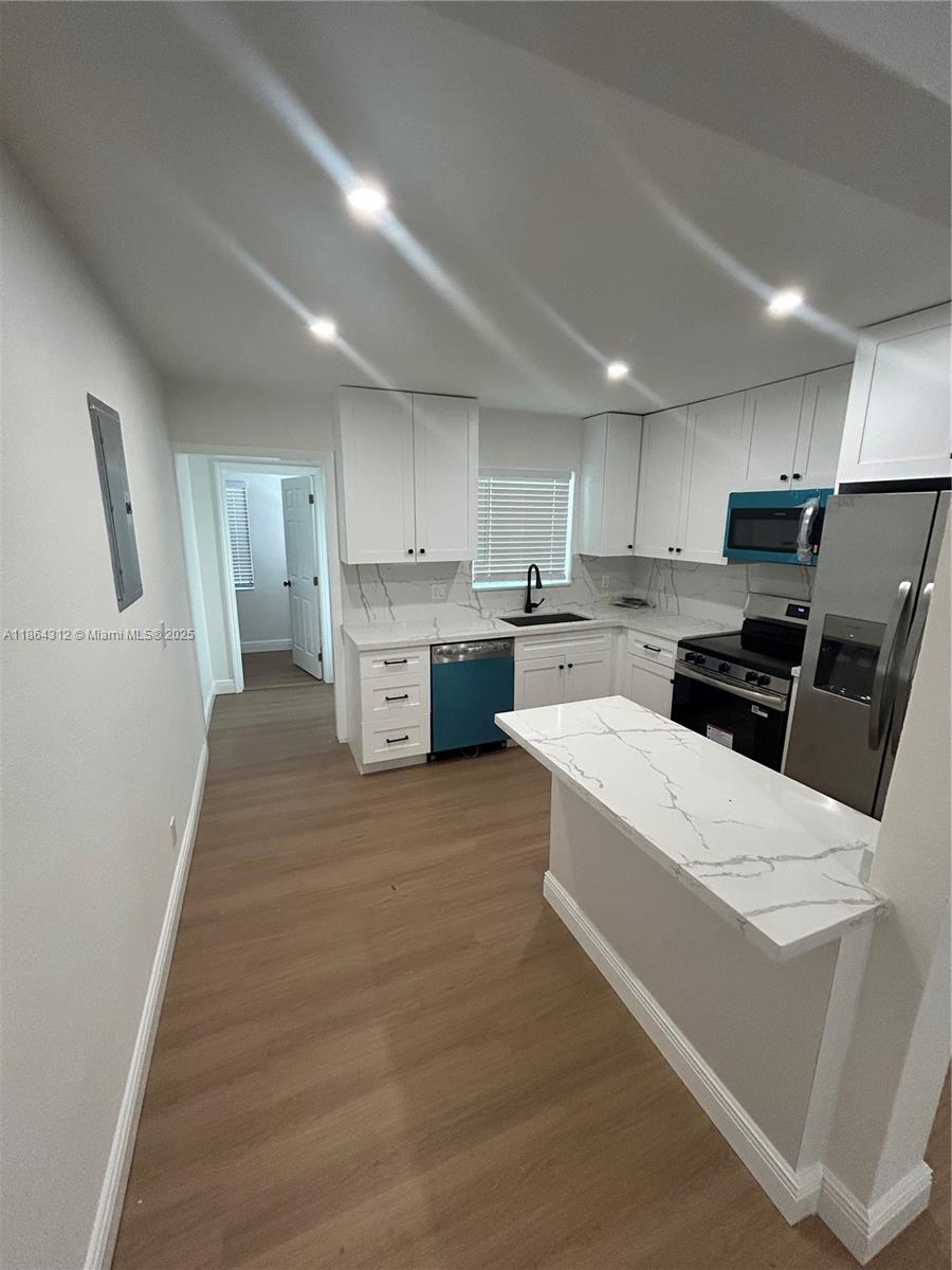 Bring your unique flair to this spacious floor plan made ready to accommodate your lifestyle. Quality is the first word that jumps to mind when you walk through this house , Enjoy preparing meals in a finished kitchen. Stainless steel appliances, premium cabinetry you a worry-free cooking space worthy of you. A backyard perfect for any occasion awaits you in this beautiful home. There's a patio where you can take advantage of outdoor meals and offers plenty of space to set up your preferred furniture so you can lean back, relax and let the day's stress fade away. Your pets will thrive behind a privacy fence that also parking space for your trailer , comercial van or small boat , send please complet offer with Ctl ,background ,income proof to alexander@adachegrp.com txt 305-3035360 for inf
