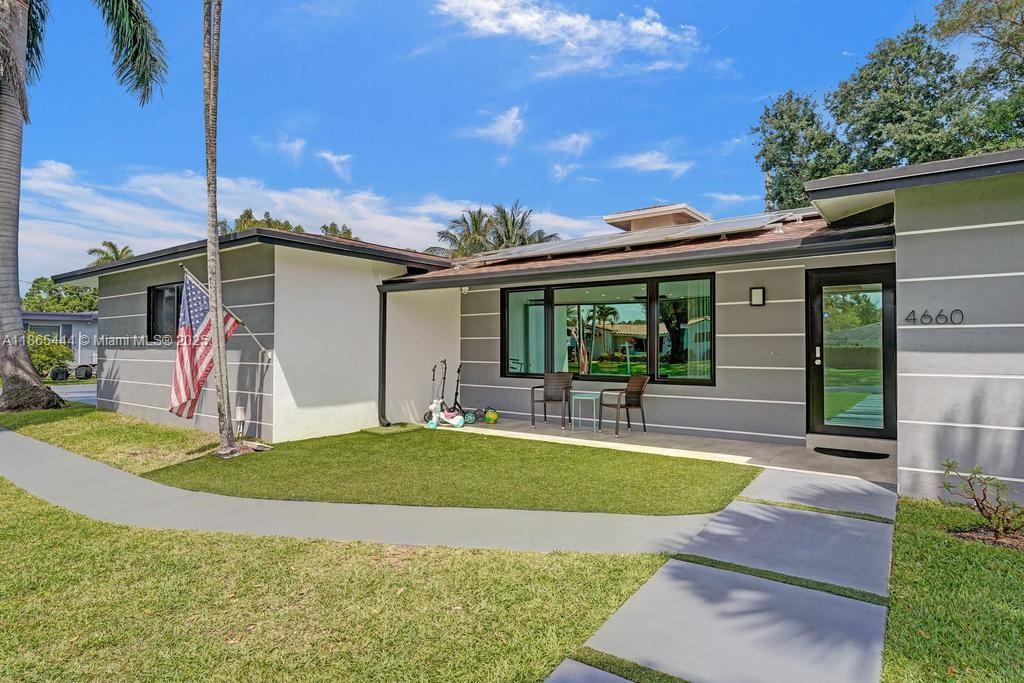 Stunning Waterfront Home in Davis Isles
This fully renovated 5-bedroom, 3.5-bathroom home (2,750 sq. ft. plus 607 sq. ft. of detached garage) in the desirable community offers luxury, space, and direct ocean access.
140 ft. of canal frontage with access to Port Everglades and the Intracoastal.
Custom finishes throughout, completed in 2022.
Detached Garage with Income Potential: Ready for a 2-bedroom unit with river views.
Parking for 10 Vehicles, including RVs.(generates income)
Deep Pool & Smart Features Heated pool, security cameras, speakers, solar power.
Mature trees and new sprinkler system.
Close to I-95, airport, shops, dining, and worship places.
solar panel loan or $125,000 can be assume.
A true Florida paradise perfect for luxury living and boating enthusiasts