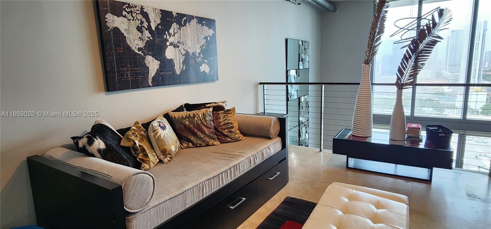 Live in the heart of Miami at the stylish NeoVertika just steps from Brickell City Centre and the Miami River. This fully furnished 2-bedroom, 3-bathroom loft-style condo offers a spacious open layout with high ceilings, modern finishes, and floor-to-ceiling windows that fill the home with natural light. Enjoy a sleek kitchen with stainless steel appliances, comfortable living and dining spaces, and private bedrooms with en-suite baths. The unit also includes a third full bathroom for added convenience.
Enjoy resort-style amenities including a pool, fitness center, racquetball court, 24-hour security, and valet service. Perfectly situated near top restaurants, shopping, and nightlife, with American Social just steps away for dining with waterfront views.
