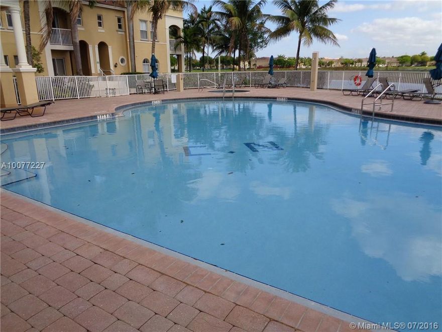 BACK ON THE MARKET!!Xlent location, close to main streets and access to Expressway. Very close to Shopping.Just painted neutral colors. Laminated floors. Stainless Steel appliances. Gated and Very family oriented community. Private corner unit .Enjoy the amenities of Courtyards at Nautica. ONLY 2 CARS PER HOUSEHOLD.Vacant ready to move in. Easy to Show!! 7 Days for HOA Approval ONLY.