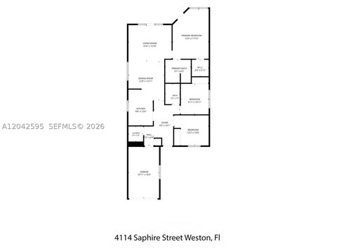Tiny photo for 4114 Sapphire St, Weston, FL 33331 (MLS # A12042595)