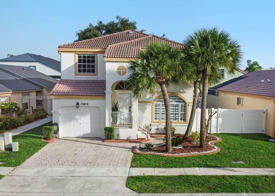 Stunning Pembroke Pines Oasis!. Welcome to your dream home! This beautifully updated 4-bedroom, 3-bathroom residence boasts an open floor plan, perfect for entertaining. Enjoy the spacious living area that flows seamlessly into the modern kitchen, featuring stainless steel appliance, new A/C equipment 2022. Step outside to your private backyard paradise, ideal for weekend gatherings. Located in a family-friendly neighborhood with top-rated schools and convenient access to shopping, dining, and parks. Towngate Master Association $475 quarterly payments / Cedar Way HOA: $250 monthly payments.