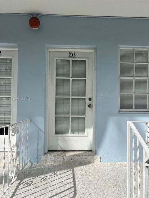 A home in Miami Beach