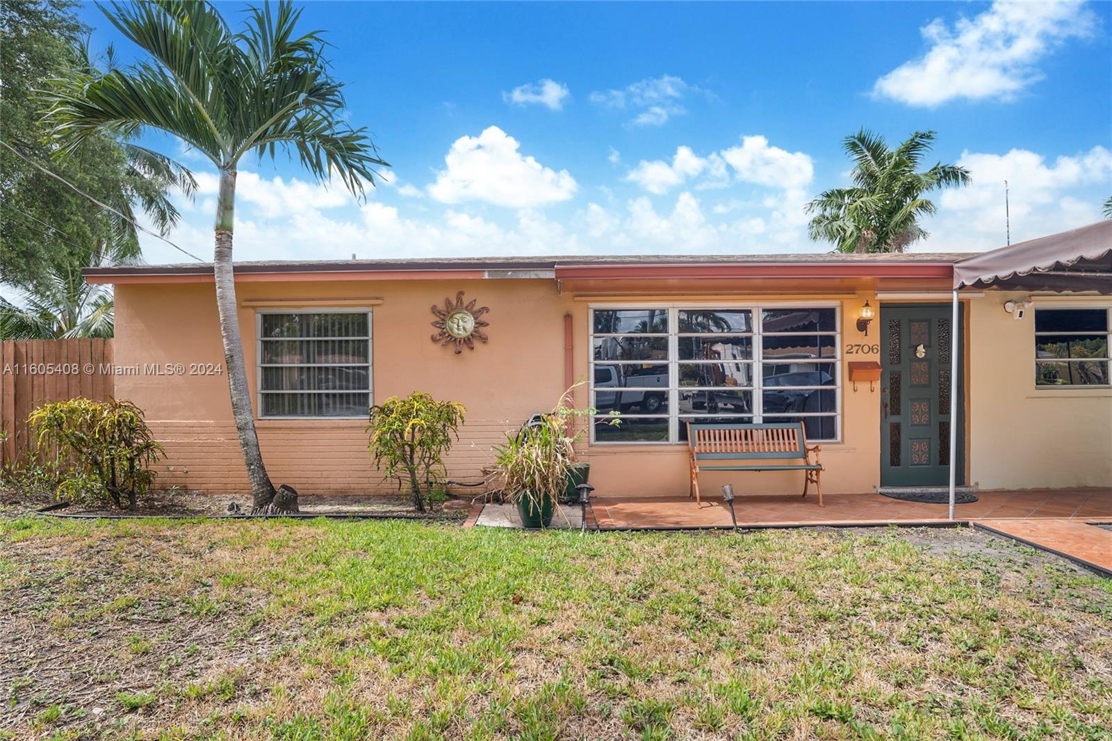 Whether you're looking to own your slice of paradise or envision building your dream home on the water, this house is a hidden gem waiting to be discovered. Nestled on the water canal, this 2 bedroom 2 bath single-family house offers direct access to the ocean. Exterior features of the property include a pool and boat-lift
With an expansive 8,800 square foot lot, the potential for this property is limitless. The property is conveniently located in Hollywood, just 10 minutes away from Hollywood Beach, renowned Hard Rock Casino, and major roadways with shops and restaurants nearby. With its prime location, tranquil surroundings, and abundant outdoor features, it presents an unparalleled opportunity for investors and homeowners alike to create their own waterfront oasis.