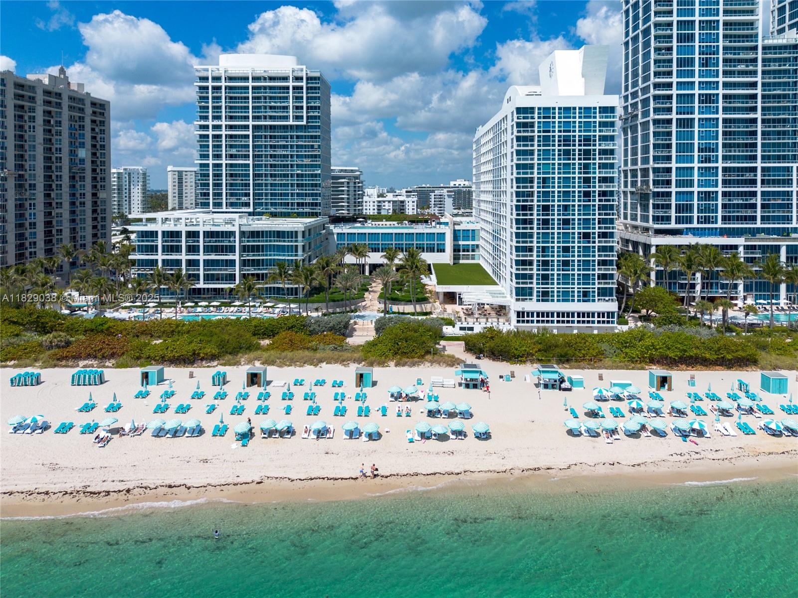 Experience unparalleled wellness living in this elegant 2 bed, 2 bath residence at the exclusive Carillon Wellness Resort & Residences, a one-of-a-kind oceanfront sanctuary in Miami Beach. Designed for comfort and sophistication, this bright, unit features floor-to-ceiling windows, kitchen with Sub-Zero and Miele appliances, and a private balcony ideal for relaxing or entertaining. Residents enjoy access to Carillon’s unrivaled 70,000 SF fitness and spa center, 4 oceanfront pools, a private beach club, concierge, valet, on-site dining, and over 100 weekly wellness classes. Set on over 9 acres of oceanfront in the serene North Beach neighborhood, steps from Publix and just minutes to Bal Harbour, South Beach, and Wynwood. Discover the fusion of luxury, wellness, and exclusivity at Carillon.