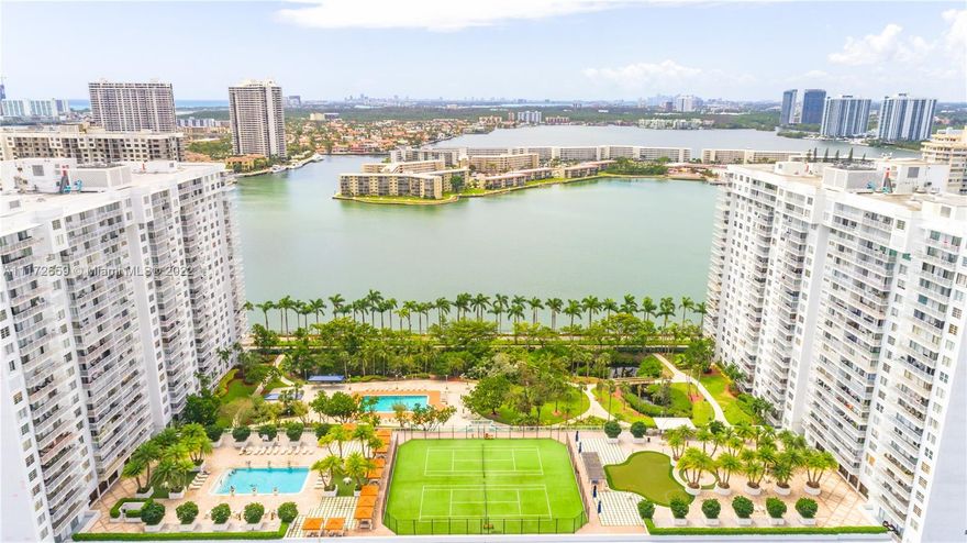 CHARMING SUN-FILLED 1 BEDROOM, NICELY UPDATED AND READY TO MOVE-IN. YOU'LL LOVE THE LARGE EAT-IN KITCHEN AND OVERSIZED LIVING ROOM - IDEAL FOR ENTERTAINING. UNIT IS LOCATED ON LOW FLOOR WITH RELAXING VIEW OF TREE TOPS AND ZEN GARDEN. WATERFRONT COMPLEX FEATURES TWO SWIMMING POOLS AND FITNESS CENTER. LOCATED IN AVENTURA SOUTH, YOU'RE NEAR RESTAURANTS, SHOPPING, COFFEE SHOP, GROCERY, SALONS, SCHOOLS, AND HOUSE OF WORSHIP. DON’T MISS THIS OPPORTUNITY. SPECIAL ASSESSMENT $84.52 PER MONTH.