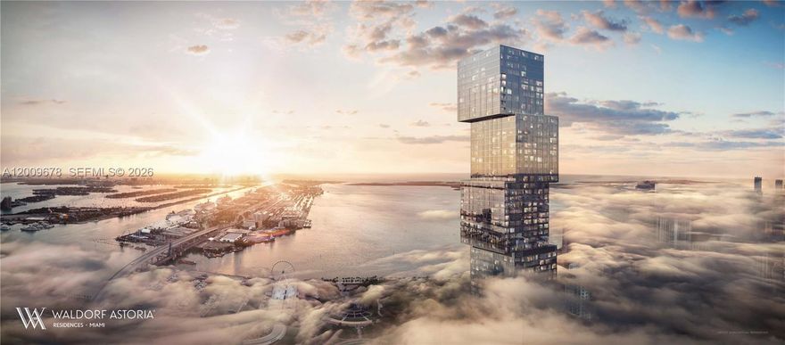SKY COLLECTION ALERT: Your Sanctuary in Miami's Tallest Tower.

Residence 8401 commands a NE presence on the 84th floor of Waldorf Astoria Residences Miami — the city's first supertall, rising 1,049 feet over Biscayne Bay — with views from Bal Harbour south to Fisher Island.

3,575 SF interior + 253 SF balcony. 4 BR / 4.5 BA + media room + den. Private elevator, 11-foot ceilings, floor-to-ceiling glass, BAMO interiors, Wolf & Sub-Zero, Italian cabinetry, spa-inspired baths.

World-class exclusive beach club in partnership with Major Food Group at the iconic Nikki Beach location, soon to be reimagined — and of course the world-renowned Peacock Alley — are just some of the amenities you'll experience.

Offered at $10,305,482. 96% sold. Anticipated completion early 2028.