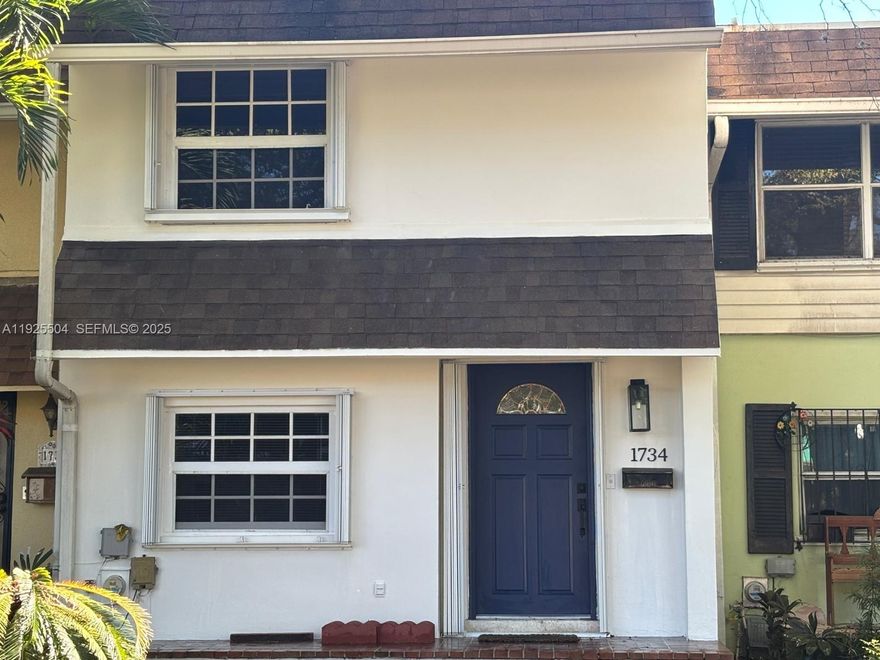 THERE IS NO HOA FEE, NO MONTHLY FEE FOR HOA NOR CONDO.  SPACIOUS 2 BEB, 2 1/2 BATHS  1500 SQFT, TWO STORY TOWNHOUSE WITH SPACIOUS PATIO FOR ENTERTAINMENT. PROPERTY HAS HURRICANE SHUTTERS AND IMPACT FRENCH DOOR. RECENTLY PAINTED AND REFRESHED UP.
UPDATED WASHER & DRYER, TILE FLOORS THROUGH OUT. NEW ROOF INSTALLED 2024.
GREAT LOCATION, NEXT TO ELEMENTARY SCHOOL, CLOSE TO TARGET, POST OFFICE, SHOPPING, RESTAURANTS AND ENTERTAINMENT. PUBLIC TRANSPORTATION A COUPLE OF BLOCKS. CENTRALLY LOCATED IN NORTH MIAMI AREA. FAST GROWING NEIGHBOURHOOD. LOCATION LOCATION LOCATION