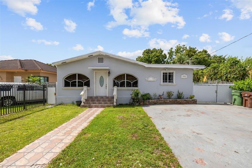 Great opportunity in the heart of Hialeah! This 4-bedroom, 2-bath home offers plenty of space and endless potential to make it your own. Ideal for buyers looking to customize or invest. Conveniently located near major roads, shopping centers, schools, and dining options.