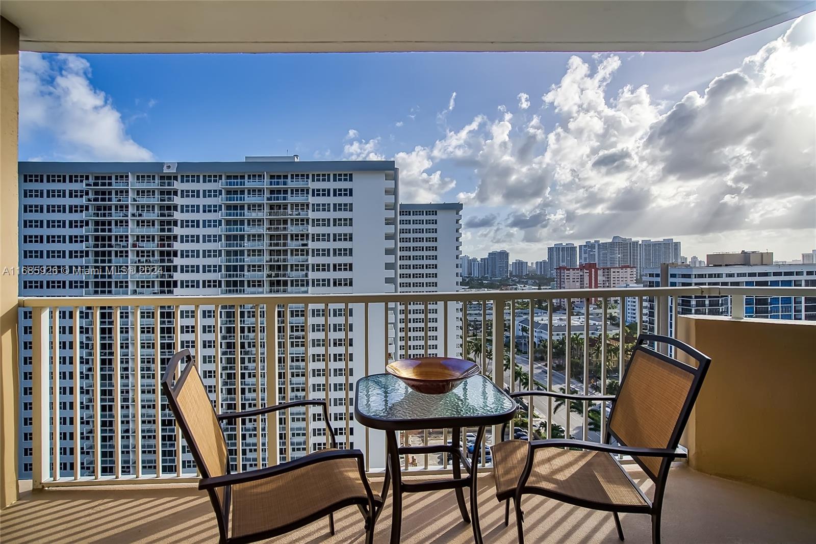 Welcome to this bright, remodeled 2-bedroom, 2-bathroom apartment with stunning ocean and Intracoastal views. It features impact windows and doors, marble floors throughout the unit, and ample closet space. Enjoy resort-style amenities, including 24-hour security, valet service, dining options, heated pools, recreational facilities, tennis and shuffleboard courts. The complex also provides two fully equipped gyms with sauna and steam rooms and dock space at the marina. The monthly maintenance fee covers air conditioning, basic cable, and Wi-Fi.
We look forward to welcoming you to your new home!