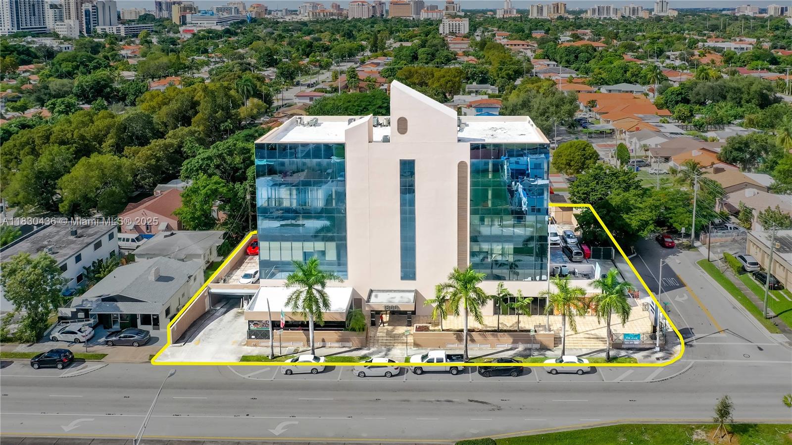Prime medical and professional office building for sale in a strategic Miami location between Coral Gables, Coconut Grove and Brickell. Rental rates below market value at an average of $25 psf gross with utilities included. Currently 99% occupied, with approximately 73% of tenants in the medical sector and 27% in professional uses. It features 100 parking spaces, including four double spaces, providing excellent convenience for tenants and visitors. 36,459 rentable square feet. Originally built in 1986 and fully renovated in 2017, the building has benefited from over $1 million invested into modernizing common areas and building systems, with immediate cash flow and significant value-add potential through leasing at market rents.