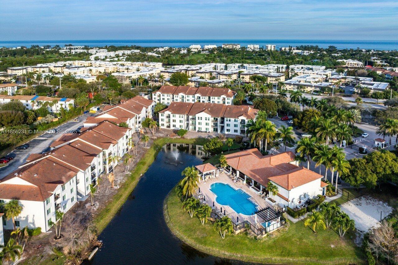 Lux Resort-Style Living Moments to Beach. Gated Community bordering Downtown Delray Beach. Renovated & Spacious 1st Floor Corner. Split Floor Plan 2 Bdrms, 2 full Baths both w/tubs. Primary Ensuite w/ Walk-in Closet. 2nd Bdrm w/double closet. Granite Eat-in Kitchen w/Mosaic Backsplash. NEWER Appliances. Daily Dining Island w/Room for 5 Stools. Formal Dining Room. New Wood Flrs in Bdrms & Tile in common areas. Large LR w/ Hurricane Impact Sliding Doors to Private Covered Veranda. Professionally Painted. Secured Parking. In-Unit Laundry. Security & On-site Mngmt. Community Upgraded Recently, all work complete. Amenities: Pool, Hot Tub, Clubhouse, Gym, Basketball, Volleyball, Barbecue. Close to ALL. Near I95, 3 Minutes to Beach, Shopping/Dining. Water, Cable & Internet included! Welcome Home