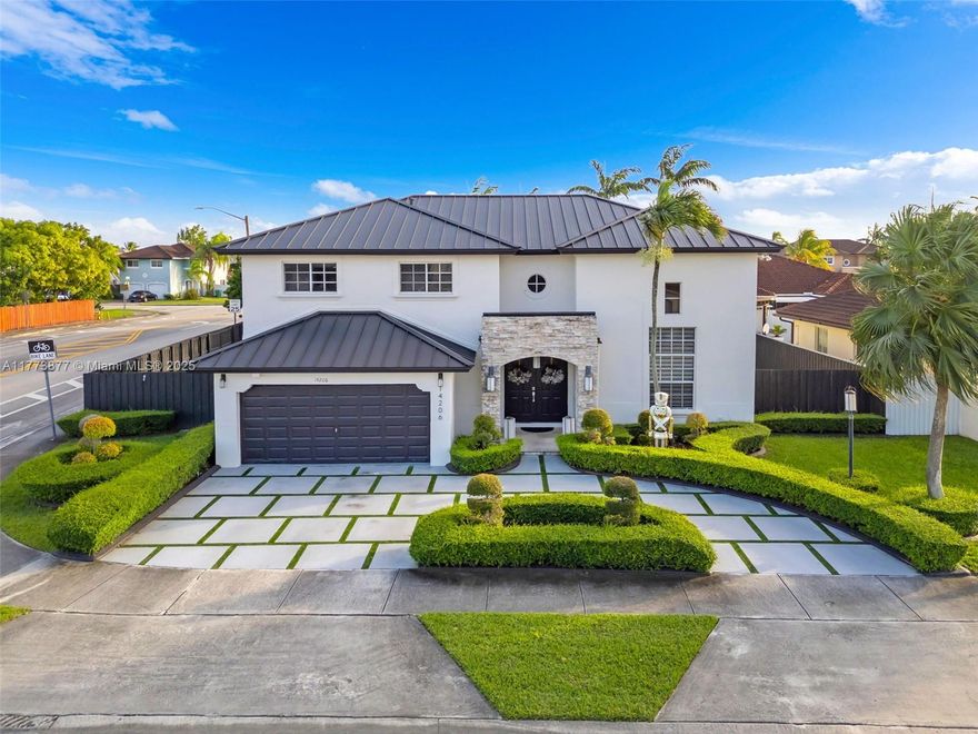 NEW gem remodeled 4 bedrooms/ 3.5 bathrooms, This spacious property offers 2,537 square feet of living area on a generous 8,051 SQF Corner lot, Italian kitchen gabinets, wine cooler. Recently upgraded with a durable, energy-efficient metal roof, this home is built for long-term value. Enjoy your own private pool, with heater and salt water, perfect for Miami’s warm climate, along with ample outdoor space for leisure, gardening, or potential expansions. NO HOPA. This is a true gem for those seeking space, style, and functionality! Contact me for more details and come see it for yourself.