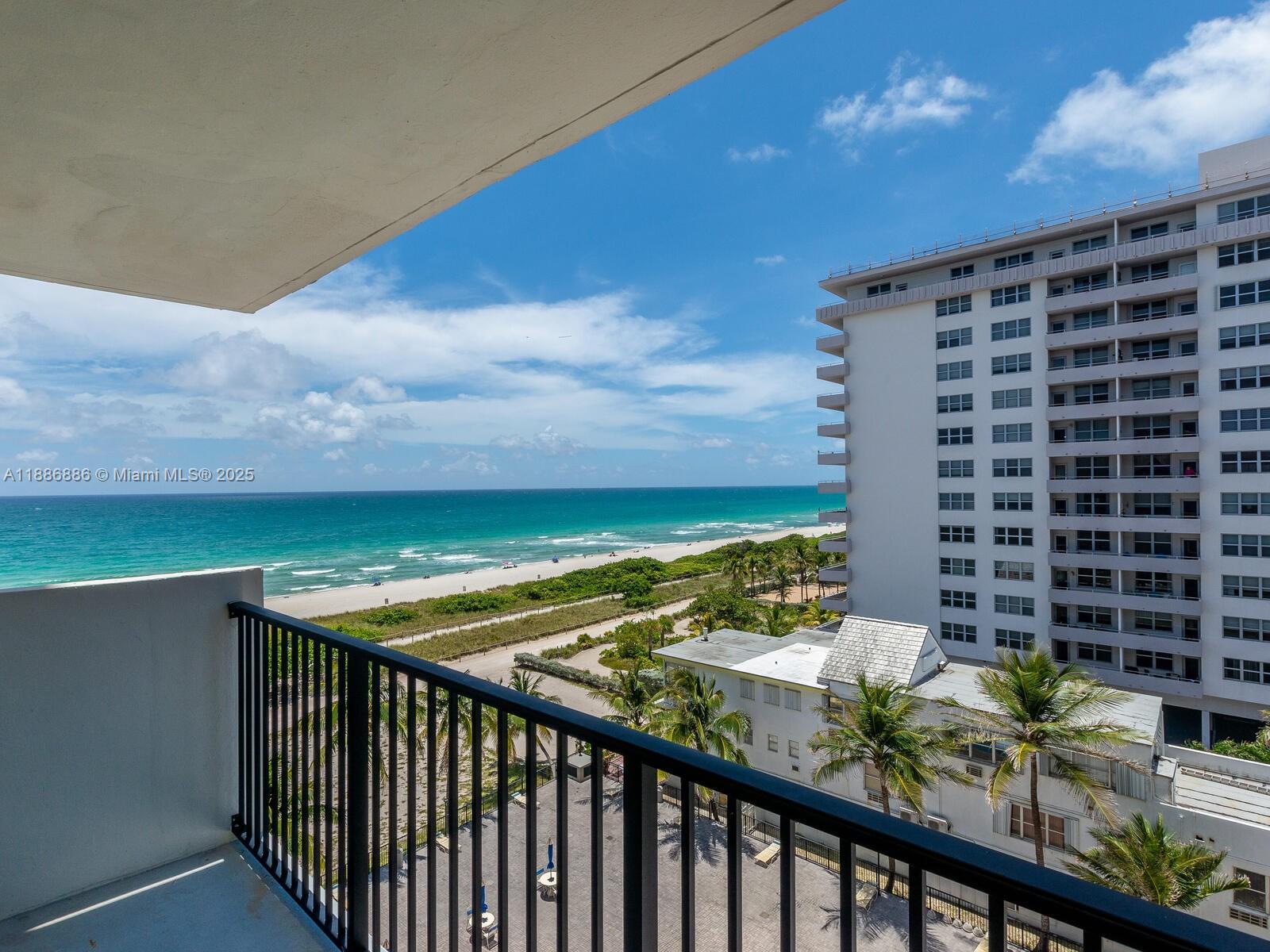 Welcome to Manatee 703, on the ocean in the wonderful community of Surfside, light and airy, 2 bedroom 2 bath with beautiful ocean views. newly renovated open kitchen with washer and dryer, renovated bathrooms, tile floors throughout, impact windows and doors, lots of closet space, 24 hr attended lobby, gated garage parking, pool with large pool deck, gym and on site management.
Walk to Town of Surfside, Bal Harbour shops, houses of worship, and next to the Surfside Community Center