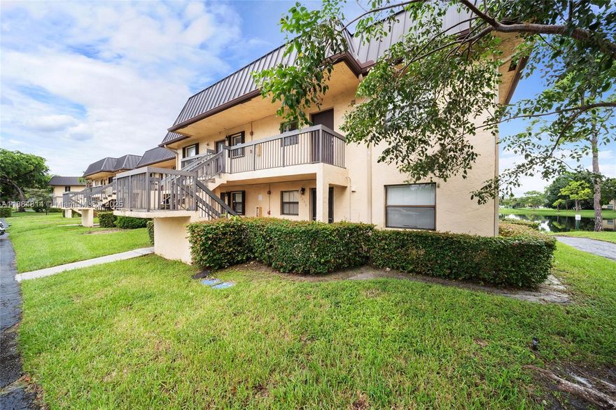 Beautiful and spacious 2-bedroom, 2-bath condo in the heart of Pembroke Pines. This second-floor unit offers a relaxing lake view, a recently replaced refrigerator, range, and bathroom vanity. Parking is a breeze with your assigned spot located directly in front of the unit, plus plenty of guest parking. The community features a large pool, tennis courts, lakeside walkways, and pet-friendly grounds surrounded by trees and parks. Ideally located on Pines Blvd near the police station, close to shopping, restaurants, schools, and malls. Association has reserves, roof is being fully replaced in the near future, and the HOA is low. Perfect for investors or owner occupants—priced to sell!