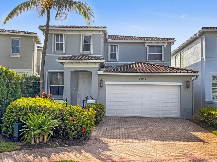 Waterfront Pool Home in Aventura Lakes – Phase II
Spacious 4-bedroom, 3.5-bathroom + den home located on the preserve with open, serene views.
With a Master Bedroom and a den on the first floor, the second floor features an additional suite with a private bath, plus two bedrooms connected by a Jack-and-Jill bathroom. The home is thoughtfully designed to allow for extra square footage on the second floor.
This residence is in its original yet well-maintained condition, presenting tremendous potential for updating and personalization.
Two-car garage, plus driveway parking for two more vehicles
Resort-style community amenities: 24/7 security, gym, two pools, jacuzzi, party room, and toddler playroom
Walk to shops, restaurants, top-rated schools, and houses of worship.