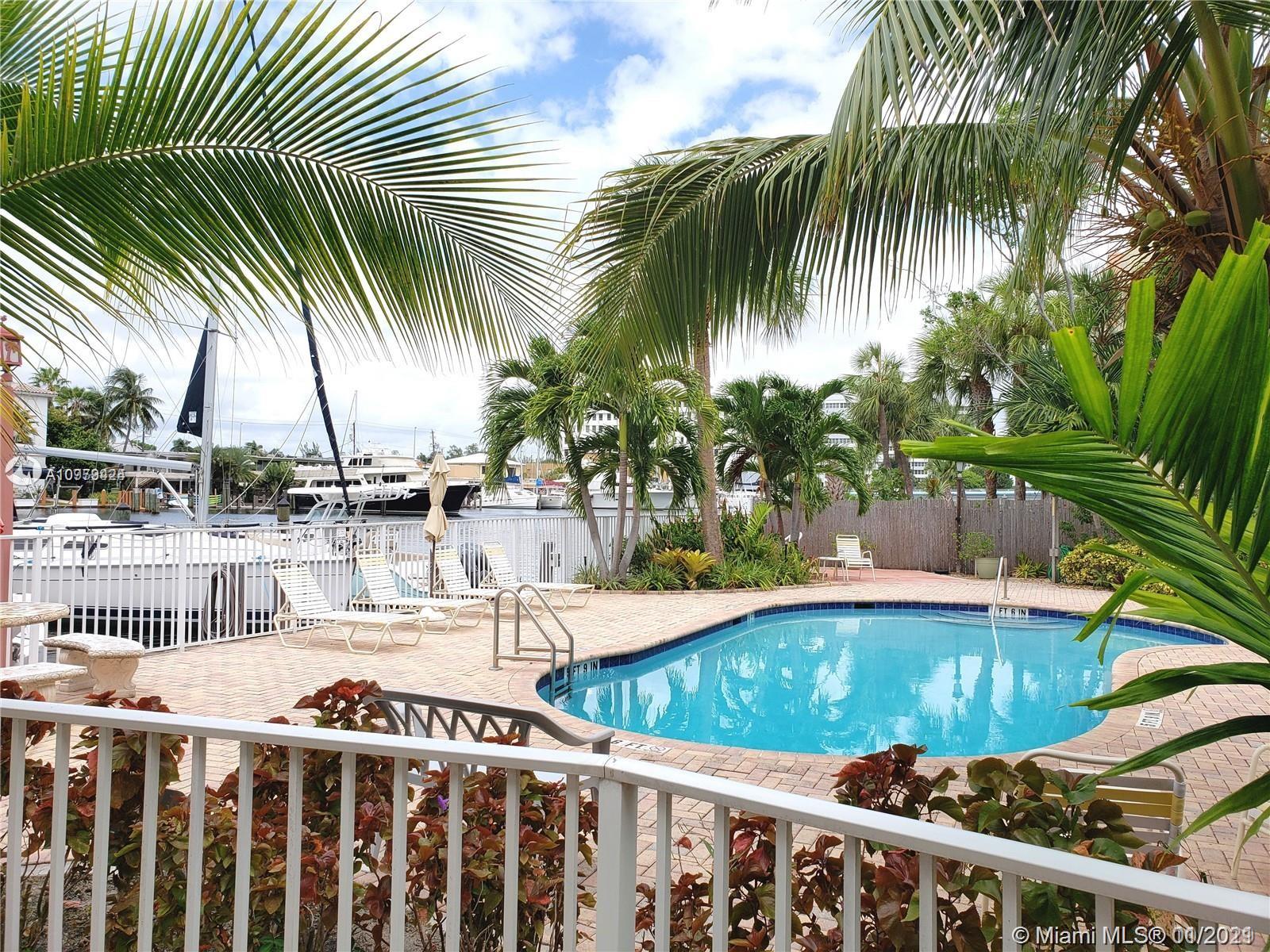 Waterfront condo in charming well maintained water front community, located right by Galleria Mall, 3 min to the beach! Enjoy water views from your window, pool or relaxing community tables by the canal. Take your kayak or paddleboard to the water within a minute. Boat dock for rent upon availability. Pet friendly (up to 20 pounds, $250 non refundable pet deposit required). SUPER FAST APPROVAL!