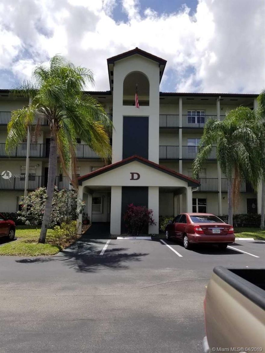 Beautiful lakefront 2Bed/2Bath condo in peaceful guard-gated community. First floor unit with newer washer and dryer inside the unit. Accordion Shutters on all windows,back porch has over-sized hurricane-resistant sliding glass door,newer A/C,lots of storage space,walking closets in both bedrooms. Assigned Parking Space is at front of the unit and tons of guest parking spaces. Association fee includes water,cable,exterior maintenance,trolley to mall,pharmacies and more!  Enjoy lots of wonderful amenities,including 2 fitness centers,24-hour security,indoor heated pool with showers,outside pools. Enjoy a beautiful million-dollar clubhouse with great programs,shows,dancing,daily activities,library,picnic areas,movie theater,billiards,tennis courts and so much more. 55+ community... Must see!