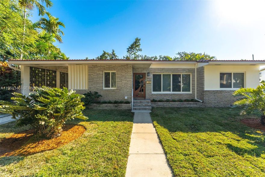 LOCATION, LOCATION, LOCATION, THS SPACIOUS 3 BED 2 BATH SINGLE FAMILY SITS JUST MINUTES AWAY FROM CORAL GABLES. THIS PROPERTY FEATURES A 2 YEAR OLD BARREL TILE ROOF, COMPLETE IMPACT WINDOWS AND DOORS THROUGHOUT, REAL HARDWOOD FLOORS THROUGHOUT ALL MAIN LIVING AREAS, JUST INSTALLED BRAND NEW SEPTIC TANK, HUGE PRIMARY BEDROOM AND BATHROOM, SPLIT BEDROOM PLAN, FRESHLY PAINTED INSIDE & OUT, BRAND NEW IRRIGATION SYSTEM, ONE YEAR TERMITE WARRANTY INCLUDED IN THE SALE, 2 CAR CARPORT, LARGE BAKWARD WITH PLENTY OF ROOM FOR A POOL OR TO PARK YOUR BOAT/RV ON THE SIDE, PLUS MUCH MORE! VACANT AND EASY TO SHOW, CALL NOW FOR L/B COMBO! **PROPERTY IS ALSO AVAILABLE FOR RENT**