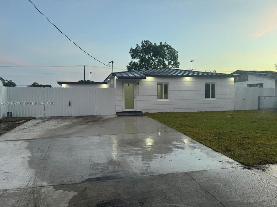 BUY THIS COMPLETELY RENOVATED 4 BEDROOM / 2 BATHROOM SINGLE-FAMILY HOME WITH NO HOA, LOCATED IN ONE OF THE MOST SOUGHT-AFTER AREAS OF MIAMI GARDENS, THIS STUNNING PROPERTY FEATURES A NEW ROOF, BRAND-NEW KITCHEN WITH ELEGANT QUARTZ COUNTERTOPS, NEW IMPACT WINDOWS & DOORS, NEW LAMINATE FLOORS, FULLY RENOVATED BATHROOMS, AND MODERN LED LIGHTING THROUGHOUT. THE HOME NEAR HARD ROCK STADIUM & FORMULA 1 RACE TRACK ALSO LOCATED NEAR THE PALMETTO EXPRESSWAY & FLORIDA TURNPIKE FOR EASY COMMUTING, AND JUST MINUTES FROM SHOPPING CENTERS, MALLS, RESTAURANTS, PARKS, SCHOOLS, AND MUCH MORE. DON’T MISS THIS INCREDIBLE OPPORTUNITY — SCHEDULE YOUR SHOWING TODAY BEFORE IT’S GONE