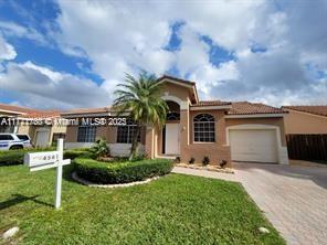 Rental Property at 4561 Sw 154th Pl, Miami, Broward County, Florida - Bedrooms: 3 
Bathrooms: 2  - $3,400 MO.
