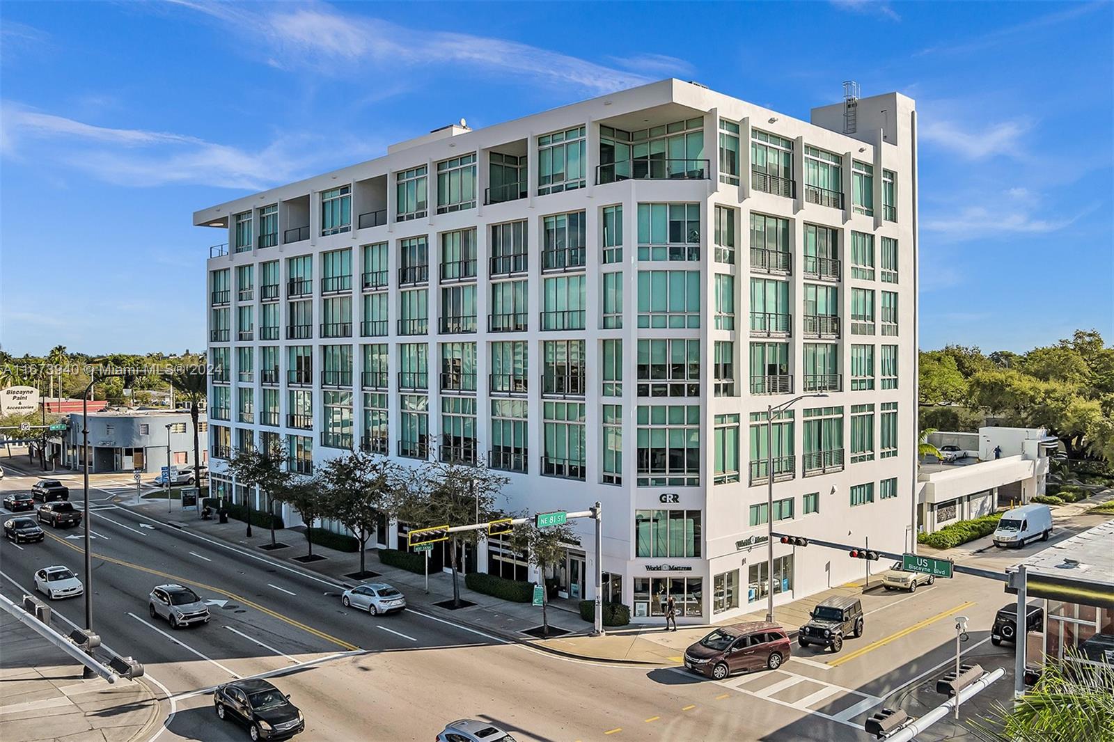 Incredible Industrial LIVE/WORK Building! This unit boasts 12-foot ceilings, flooded with natural light, perfect for both living and running a small business. Zoned for Live/Work, this open floor plan offers flexibility and space, making it ideal for artists, photographers, or creators. The unit features a built-in hidden queen-sized Murphy bed and hidden closets, kitchen with all stainless steal appliances and a Washer/Dryer. The rent includes TWO Assigned Parking Spaces in gated/secure garage, basic Cable/WiFi, and Water/Sewer. Amenities include an Exercise Room, and a lovely open Rooftop Lounge with a hot tub—perfect for unwinding. Great location - just a short walk to local restaurants, grocery store and entertainment.