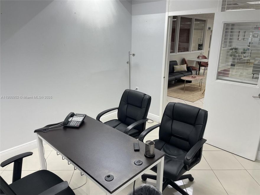 Full Service Private Office Suite, 24/7 Access, Electricity, WiFi, Use of Conference Room, Restrooms, Break-Room, and Lobby. Can be delivered furnished or unfurnished. Available November 1.
