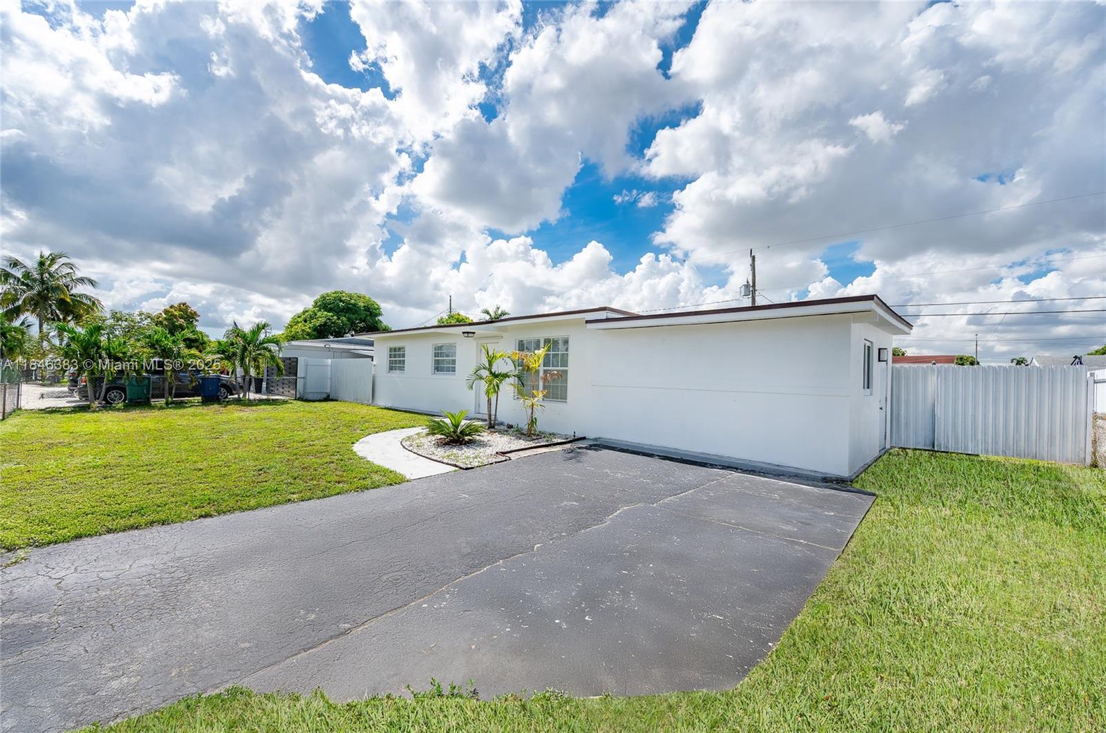 Beautifully remodeled 4-bedroom, 2-bathroom home in desirable unincorporated Miami Gardens! Featuring a brand-new roof, fresh upgrades throughout, and a spacious, open layout, this move-in-ready home is designed for comfort and functionality. The flexible floor plan includes a large primary suite with potential to convert into a private entrance room or efficiency, adding income potential or extra privacy in the future. Conveniently located near major highways, schools, shopping, and parks, this home is a true find for families and investors alike.