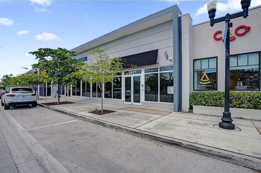 Positioned in the heart of Downtown Hollywood, this turnkey 1,800 SF workspace is fully built out and ready for immediate use. The layout includes four private offices, a reception area, lounge/work benches, and two restrooms, supported by security features such as a key fob entry system and cameras throughout. Convenient parking is available in the rear along with ample street parking. With excellent visibility and a prime location along Hollywood Boulevard, the property is ideal for a variety of uses including professional offices, retail storefronts, medical practices, or urgent care centers. This is a rare opportunity to secure a Downtown space that combines functionality, flexibility, and convenience. This is NNN lease there is CAM in addition to base rent.