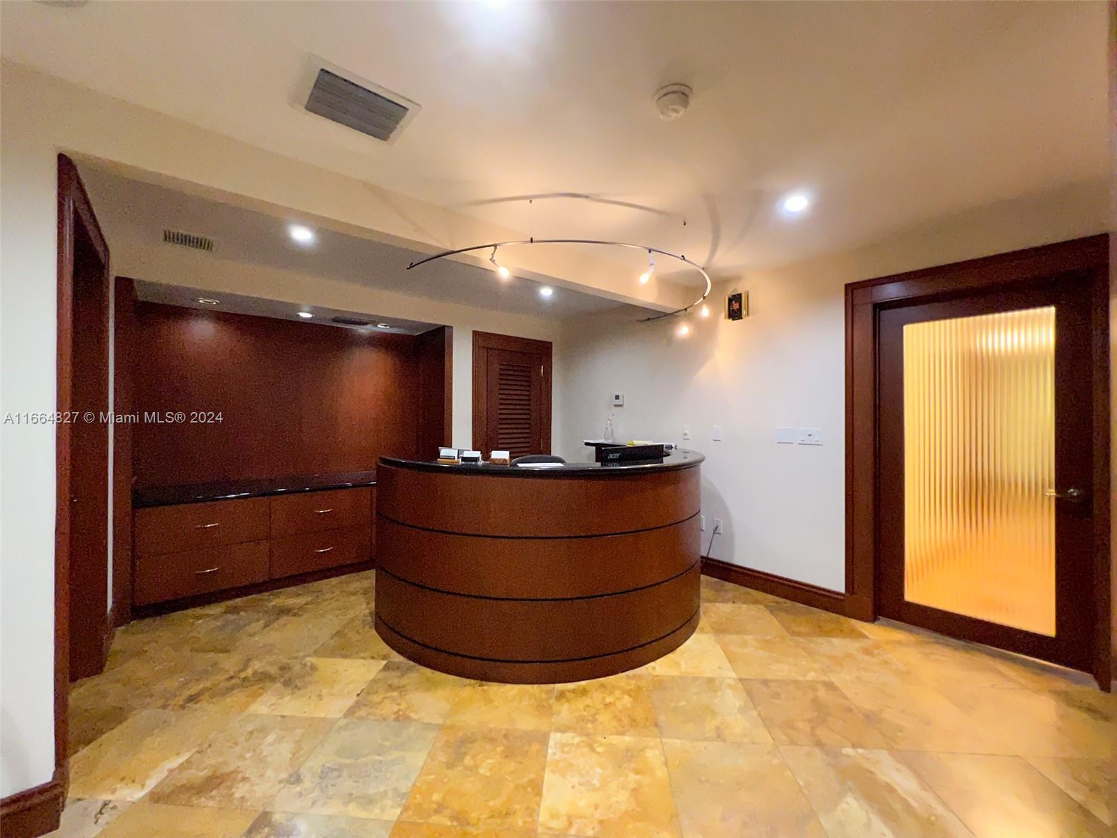 Beautiful office on Ponce. Turn key solution with 6 executive offices, conference room, and 2nd story balconies. High-end finishes throughout. Space is offered for lease at $35 psf net of utilities. Perfect for attorneys and professional users. Plenty of parking available. Office is walking distance to Merrick Park, Gables Station, the underline park, Gables Trolley and Metrorail. Immediate access to US1, with easy access to South Miami, Coconut Grove, Brickell and Downtown Miami. This market is fast becoming on of the hottest sub-markets in Miami with many mixed use, sustainable urban developments transforming the area including the $360M Gables Station project across the street.