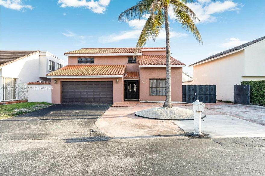 Lovely home situated in a great neighborhood! 5,219 s/f lot with 2-car garage and pool. This home features 4 bedrooms and 3 bathrooms in 3,111 total s/f.