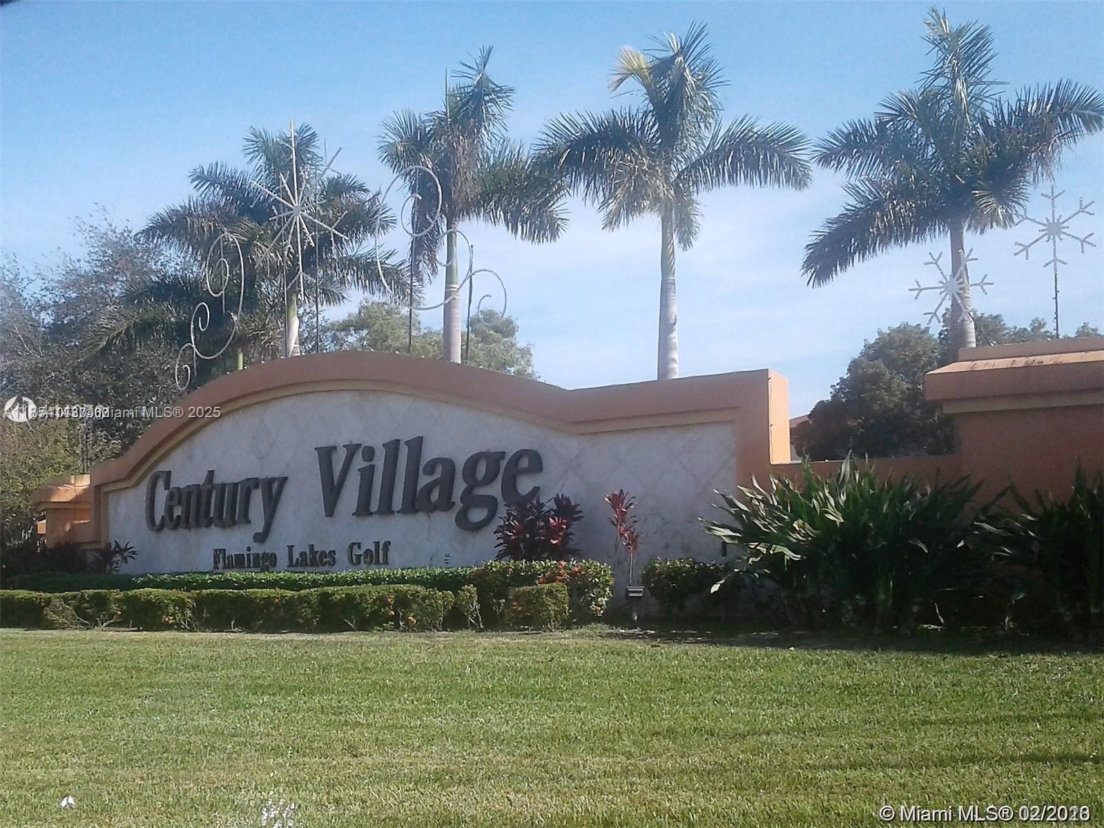 CENTURY VILLAGE - Residential Lease