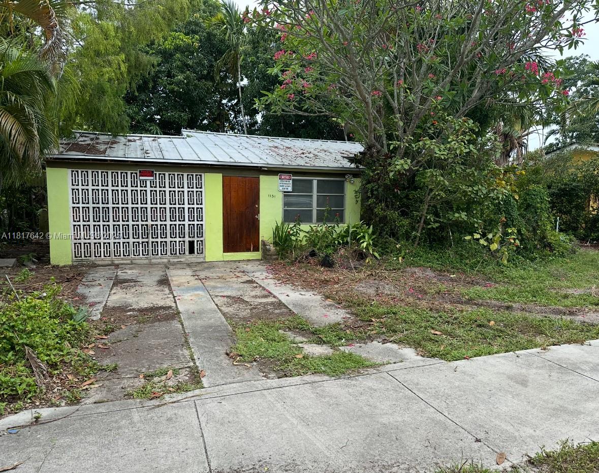 Property for Sale at 1151 Nw 112th St, Miami, Broward County, Florida - Bedrooms: 3 
Bathrooms: 1  - $379,000