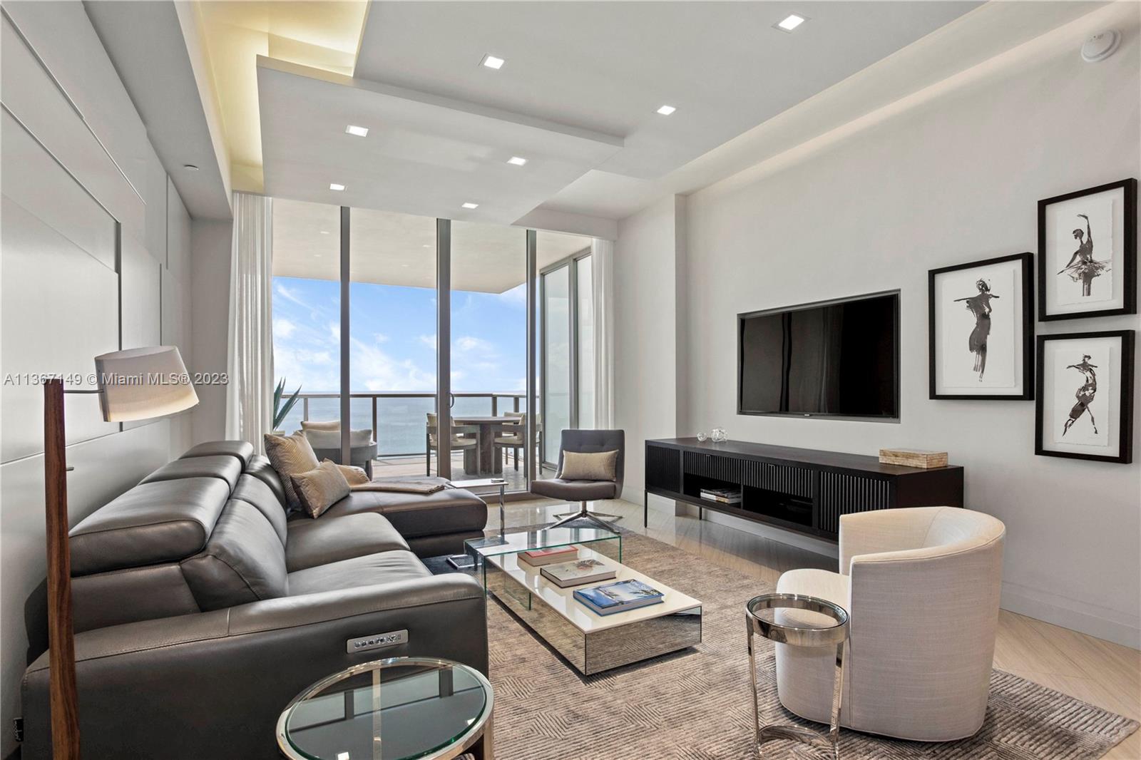 Indulge in the ultimate luxury living experience at St. Regis Bal Harbour Residences, where comfort meets sophistication. This exclusive destination offers the perfect opportunity to enjoy resort-style living at its finest. With direct ocean views of the pristine white-sand beaches, this Tower Suite features 1-bedroom + den with an office & a Queen size Murphy guest bed & 1,785 SF living space. You'll have access to top-of-the-line amenities including a 12,000 SF Remede Spa, Signature Butler Service, & Gourmet Dining. Additionally, you'll be short distance away from the renowned Bal Harbour Shops, making this one of the most desirable resort-style properties in the world. Create lifelong memories in this iconic location & make your dream home a reality at St. Regis Bal Harbour Residences.