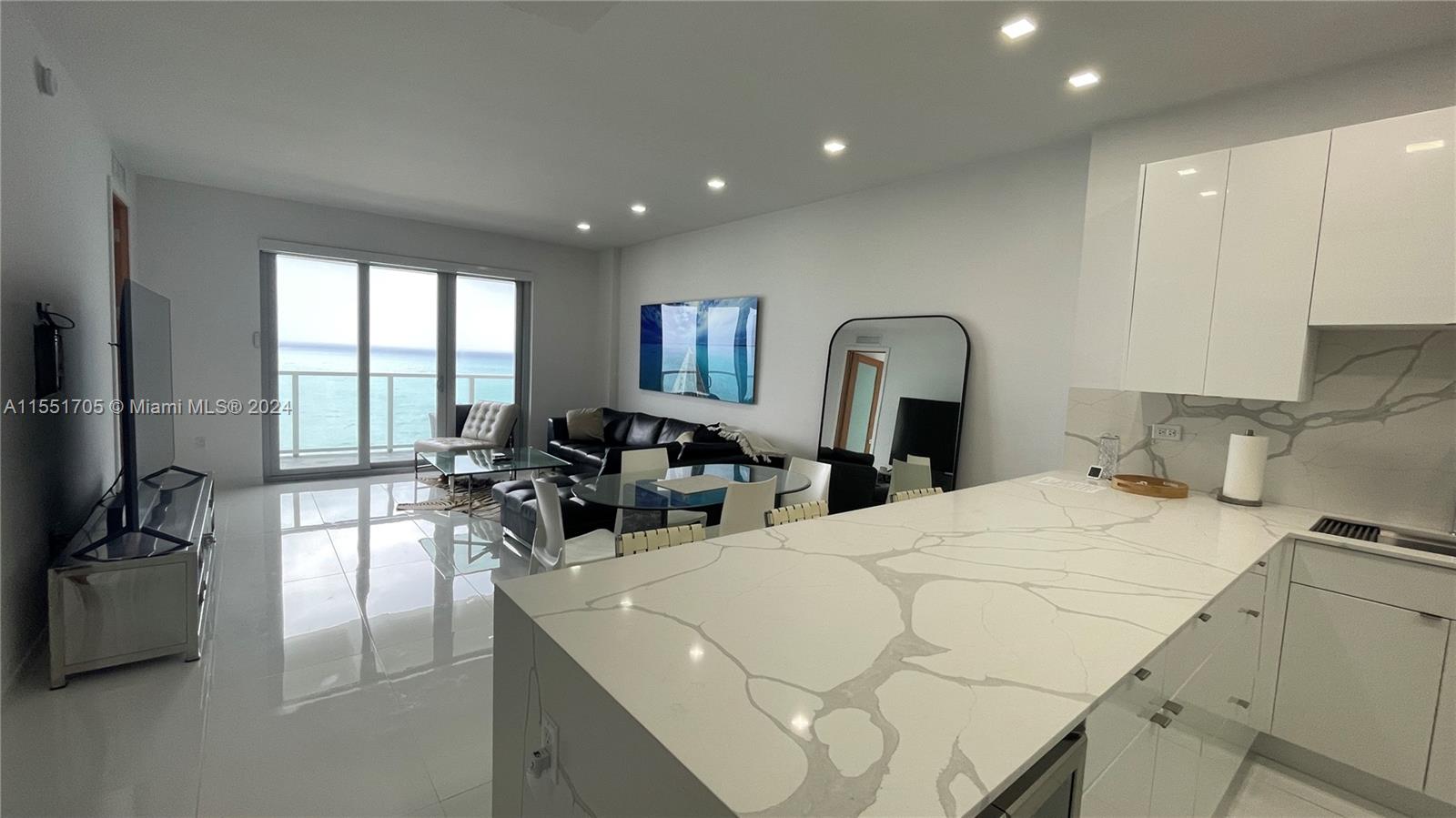 Rental Property at 5701 Collins Ave Ph08, Miami Beach, Miami-Dade County, Florida - Bedrooms: 2 
Bathrooms: 2  - $4,300 MO.