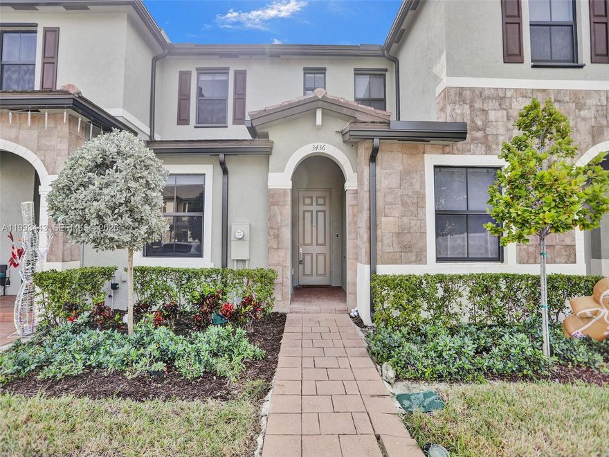 Charming townhouse located in the heart of Hialeah, offering the perfect blend of comfort and modern living. This well-maintained residence features three bedrooms and three bathrooms, including one bedroom and full bath on the entry level. The well-appointed kitchen is ideal for both everyday living and entertaining. Enjoy outdoor living in the fully finished, paved backyard—perfect for relaxing or hosting guests. The community offers desirable amenities such as a pool, clubhouse, and gated entry, all conveniently situated within the vibrant city of Hialeah.