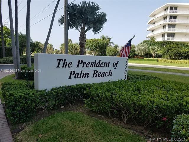 PRESIDENT OF PALM BEACH C - Residential Lease
