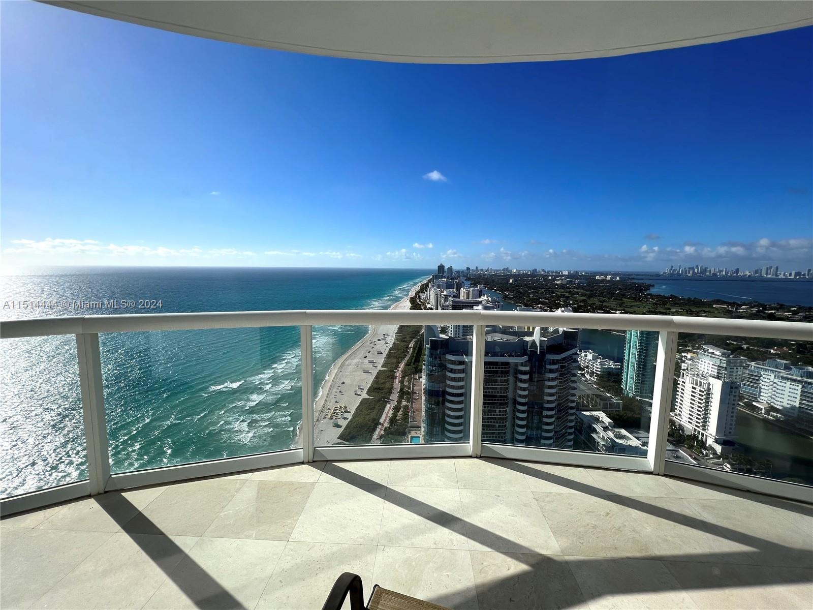 Rental Property at 6365 Collins Ave 4406, Miami Beach, Miami-Dade County, Florida - Bedrooms: 2 
Bathrooms: 2  - $4,800 MO.