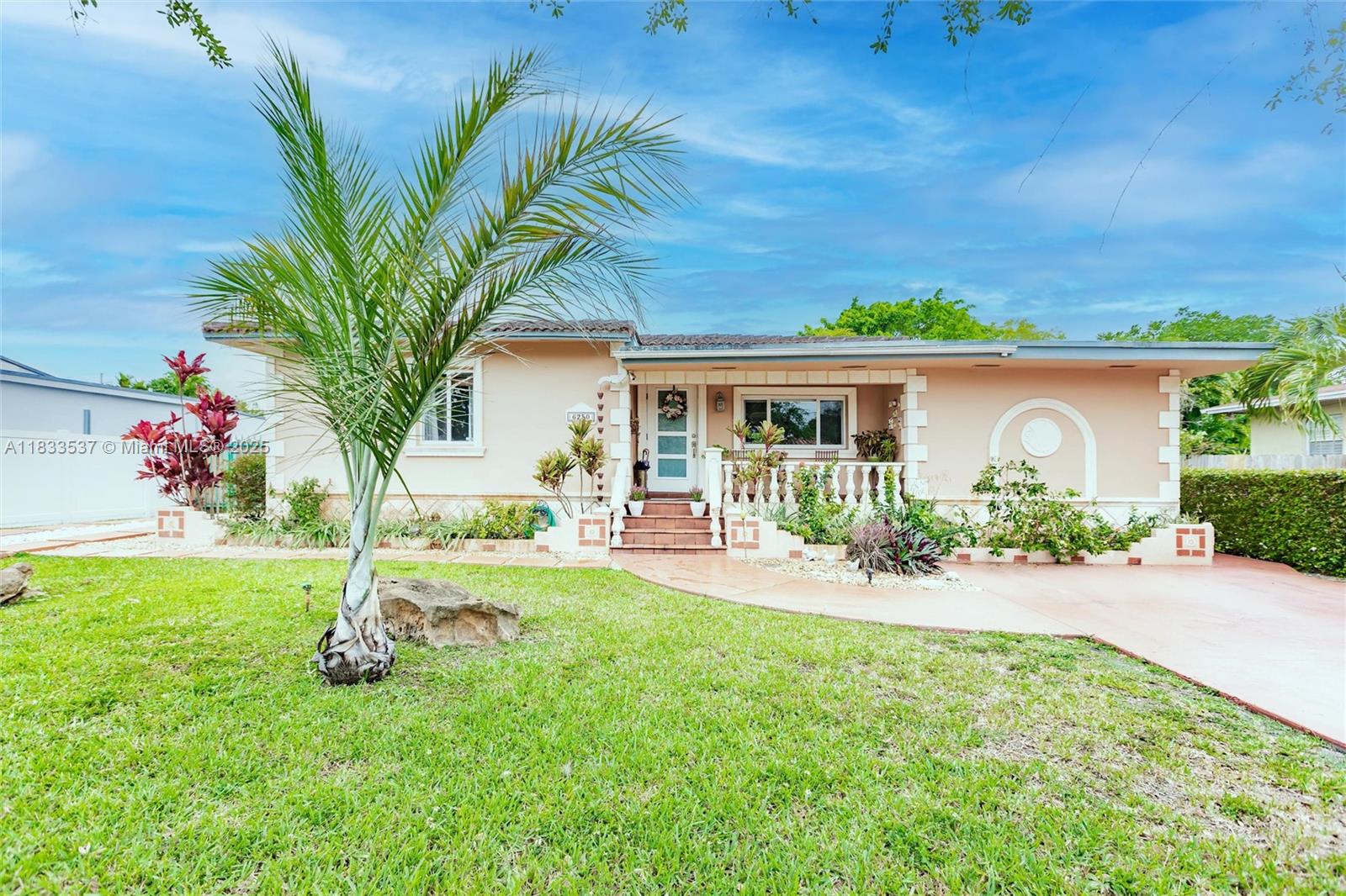 This beautifully remodeled 3-bedroom, 2-bathroom home in West Miami offers modern updates and a tranquil outdoor retreat. Inside, enjoy an open living space with plenty of natural light, a sleek kitchen with modern appliances, and three spacious bedrooms. The two remodeled bathrooms feature contemporary finishes. Step outside to a lush, tropical backyard with exotic plants, a peaceful koi fish pond, and a fully equipped outdoor kitchen, perfect for entertaining. Located just minutes from shopping, restaurants, and major streets, this home offers the ideal balance of comfort and convenience. Don't miss out on this exceptional property!