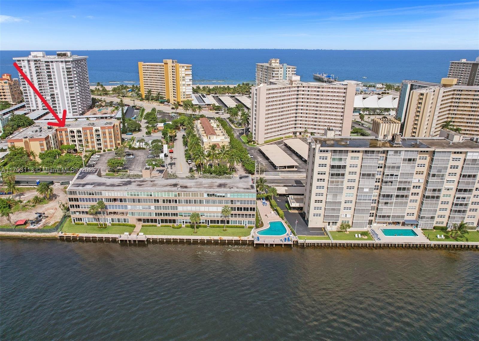 LIVE ACROSS FROM MILLION DOLLAR CONDO'S FOR UNDER 270K! BOUTIQUE CONDO, 5TH FLOOR, PENTHOUSE UNIT, INTRACOASTAL VIEWS! REMODELED 1 BEDROOM, 1 AND 1/2 BATH, OPEN BALCONY. BEAUTIFUL KITCHEN, CUSTOM WHITE CABINETS, QUARTZ COUNTER, BREAKFAST BAR, SS APPLIANCES. COMPLETE WITH HIGH IMPACT, TILE THRU OUT, LARGE BEDROOM, ENSUITE BATH, GREAT CLOSETS! WASHER/DRYERS, STORAGE ACROSS FROM UNIT! LADO DEL RIO A FRIENDLY CONDO, 61 UNITS, BLOCK TO BEACH, ACROSS FROM INTRACOASTAL. NEW ROOF 2024, MODERNIZED ELEVATOR, HEATED POOL, GRILLS, STORAGE, COMMUNITY ROOM, SECURED LOBBY. SMALL PET WELCOME! PERFECT FOR FULL-TIME/PART-TIME/INVESTOR. CAN RENT IMMEDIATELY, 60 DAY MIN. LOW HOA 493 MONTH COLLECTING AT FULL RESERVE, 50 YR COMPLETE. STEPS TO BEACH, SHOPPING, PIER, RESTAURANTS! AGENT RESIDES IN BUILDING