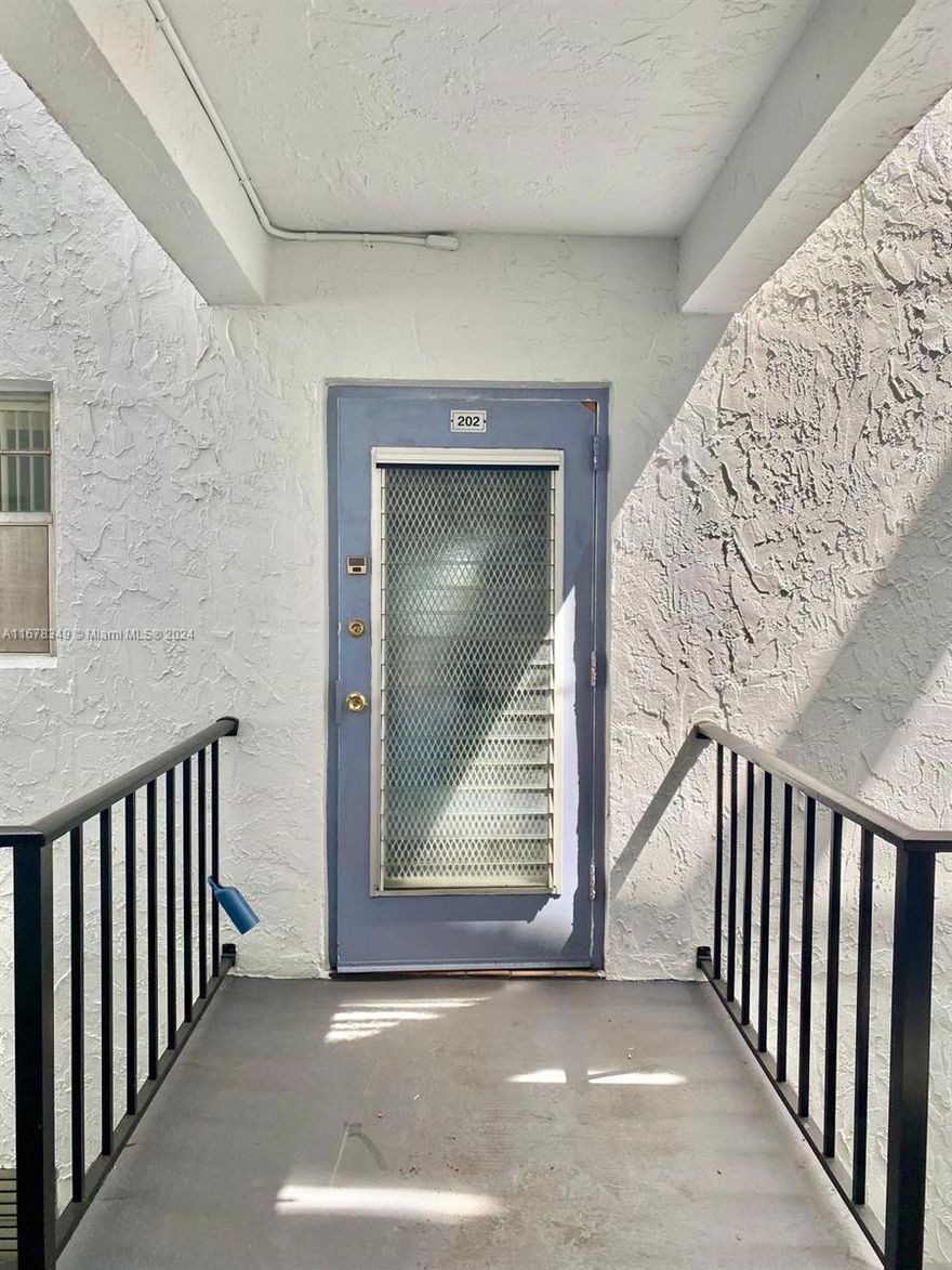 Well-kept 2/2 apartment in 55+ community. One assigned parking space and plenty of guest parking spaces. Newer AC unit and Water Heater. The bathrooms have been moderately remodeled. HOA has reserves. For showings, allow 24 hours' notice. There is no rental for the first two years of ownership. For more info, contact Landmark Management (954)392.6000