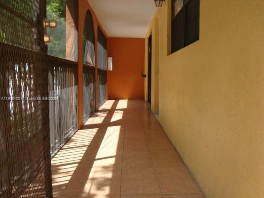 The Moors Point Condominium is centrally located near the Palmetto Expressway in a gated community, spacious
3-bedroom 2 Bath on the second floor, corner unit with private entrance, open concept kitchen that has been
updated, laminated floor, Community amenities to include 24 hours security, pool, club house, exercise room,
tennis courts and much more!!!