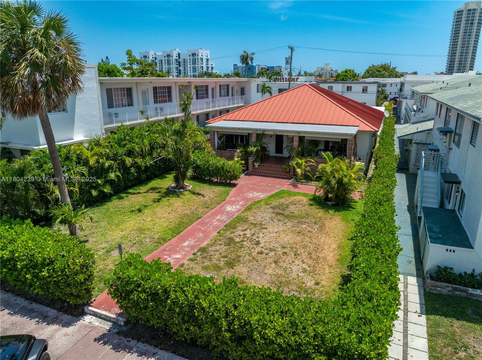 Located in the historic North Shore neighborhood, walkable to the beach & parks, this quaint residential 5-unit building is in a highly sought-after location with its own private + ample street parking! All units have been substantially remodeled with: new kitchens, baths, A/Cs, indoor laundry units, a brand-new roof, and much more. Excellent schools, restaurants, and conveniences nearby. Incredible opportunity for redevelopment near North Beach Town Center—lot size is 25% larger than typical for the area. Unit mix: 2 Studios, 2 1BD/1BA, and 1 2BD+Loft/1BA. Front units share a 200 sqft covered porch; quiet rear unit has a 100 sqft porch. 40-year recertification completed in 2016. Excellent Tenants! More photos and additional Information upon request- An amazing opportunity that won't Last!