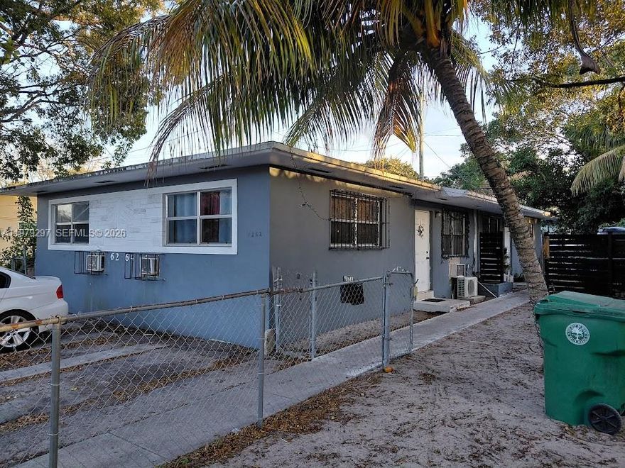 Modern 4-Bedroom / 2-Bathroom Duplex with ample parking and private fenced backyards in the heart of highly sought-after Miami, just 1 mile from the Design District. This centrally located property offers convenient access to Downtown, Buena Vista, and Miami Beach.
Each residence features 2 bedrooms and 1 bathroom with spacious open floor plans, beautiful tile flooring, and abundant natural light. The 1262 unit includes a sleek kitchen with quality countertops, white appliances, and custom cabinetry. The 1264 unit offers its own private entrance and dedicated parking area.
This well-designed duplex includes two kitchens, two private yards, two electric meters, and two water meters, making it ideal for both investors and homeowners. Each unit has private entrances, tankless water heaters, tile floors, and a private storage area.

The property is fully enclosed with an aluminum fence, and the backyard is subdivided to provide additional privacy for each residence. With ample parking capable of accommodating multiple cars or trucks, this property is perfect for tenants or owner-occupants.

Located in a high-demand area with an easy 15-minute commute to most of Miami, this is an excellent opportunity to own a modern, income-producing property.

Brokered and advertised by Léxico Realty. More photos and videos available upon request.