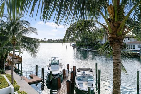 A home in Bay Harbor Islands