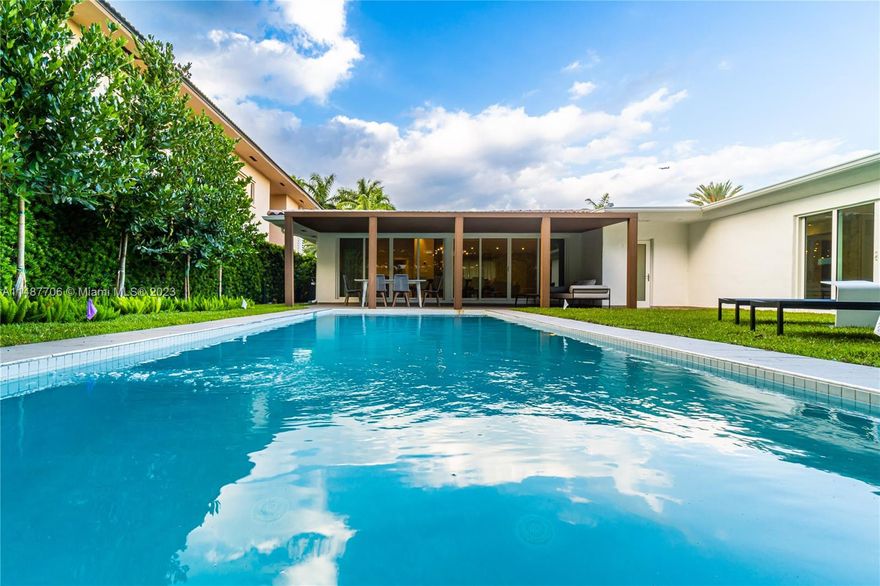 Located in the sought-after Venetian Islands of Miami Beach, this stunning single-family home has undergone a beautiful renovation and now features modern updates along with a private pool. Boasting over 2,900+ sf, these 3 beds, 5 bath residence is perfect for entertaining guests or relaxing in an outdoor oasis. Perfectly situated between Downtown Miami and Miami Beach. Enjoy convenience to Miami's finest high-end restaurants, fitness centers, grocery, and shopping.