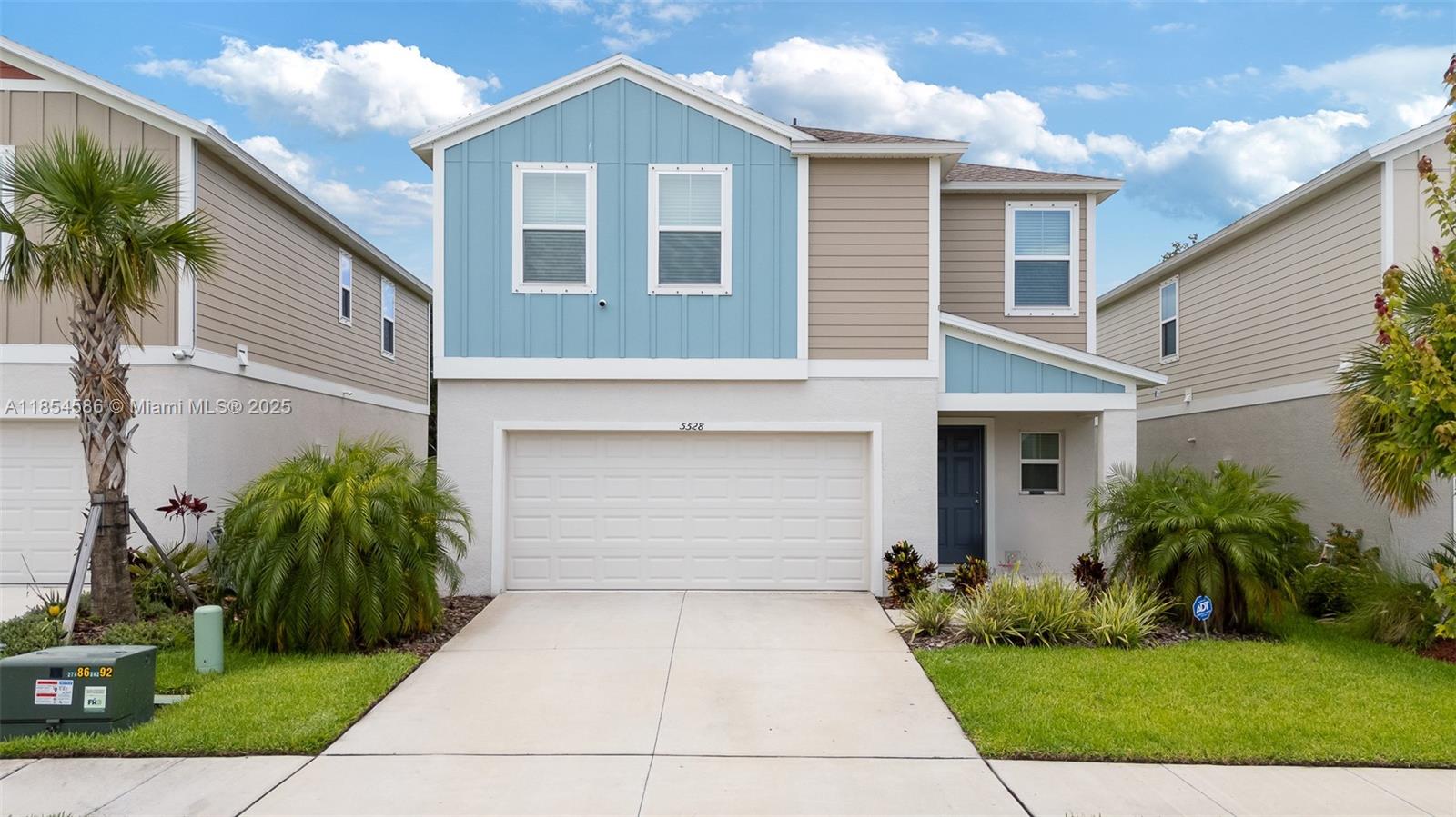 Discover the Casa Fresca Turquesa model in Waterset’s Wolf Creek community—offering 4 bedrooms, 2.5 bathrooms, and a smart two-story layout with no carpet. This open-concept home features granite countertops, stainless steel appliances, and luxury vinyl plank flooring throughout. Upstairs includes a spacious primary suite with walk-in closet and double vanity, plus three additional bedrooms and laundry for convenience. Energy-efficient systems, smart home features, a covered lanai, and a two-car garage round out the design. Enjoy access to Waterset’s top-tier amenities including pools, fitness centers, parks, and trails—just minutes from shops, dining, and major highways.