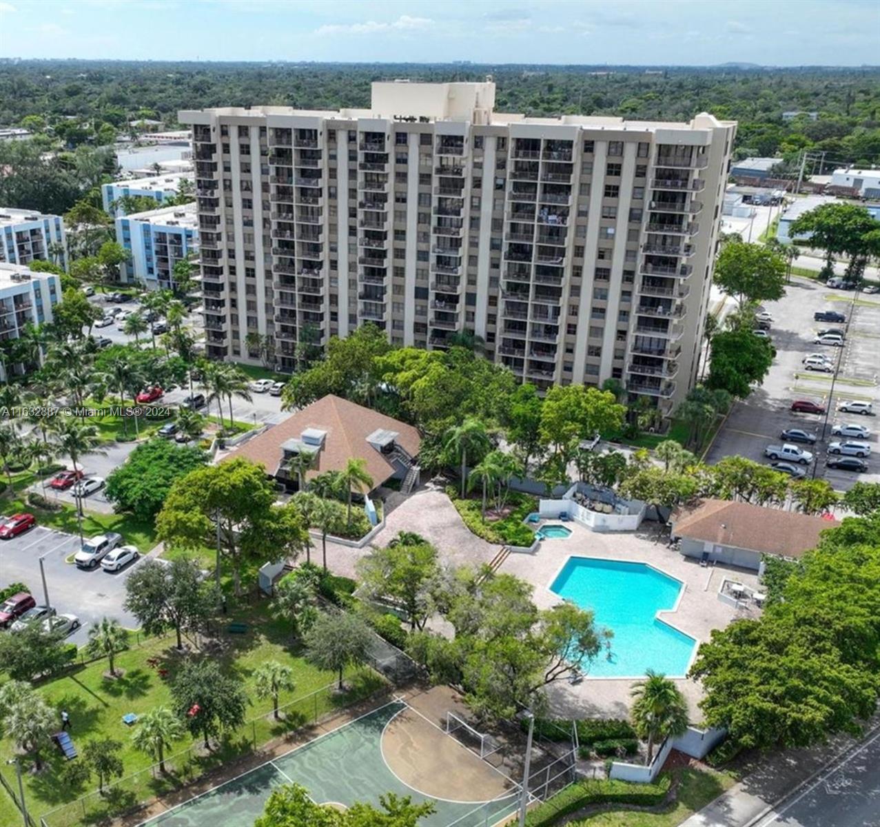 This spacious 1-bedroom, 1-bathroom rental in North Miami Beach offers a prime location near the Bal Harbour Shops. Situated on the 8th floor, the unfurnished unit features a balcony with impressive views and includes two assigned parking spaces. Convenience is key with laundry facilities right next door on the same floor. The property boasts amenities such as a gym, pool, and tennis court. Currently tenant-occupied, the association requires 2-3 weeks to process new tenants, and applicants must have a minimum credit score of 650. Showings will begin next week. Please contact listing agent to arrange. Video is also availble upon request.